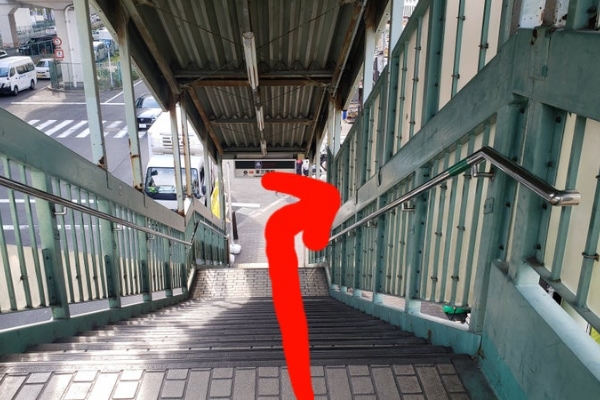 東三国駅からの道順 5