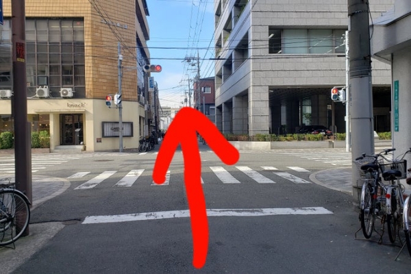 東三国駅からの道順 9